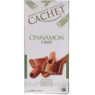 Шоколад Cachet (Кашет) молочний з корицею хрусткий Бельгія 100 г