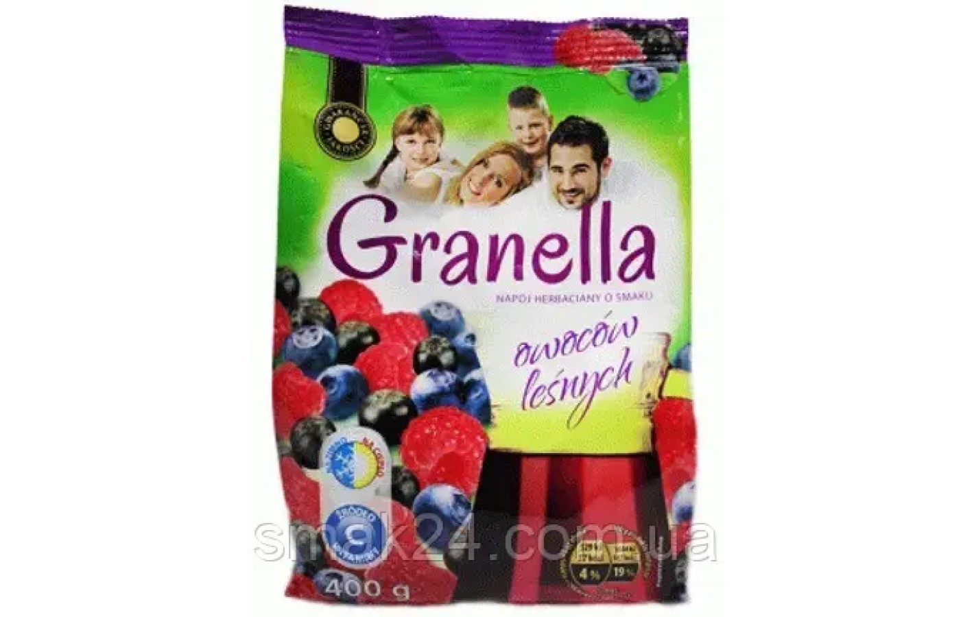 Чай гранулированный Granella (Гранелла) со вкусом лесной ягоды Польша 400г