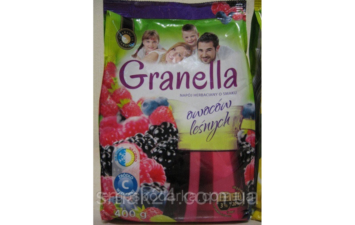 Чай гранулированный Granella (Гранелла) со вкусом лесной ягоды Польша 400г