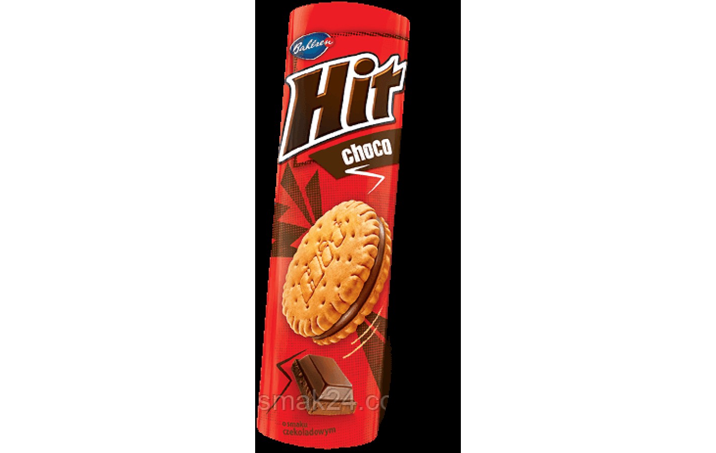 Печиво сендвіч Hit Choco із шоколадним кремом Польща 220г
