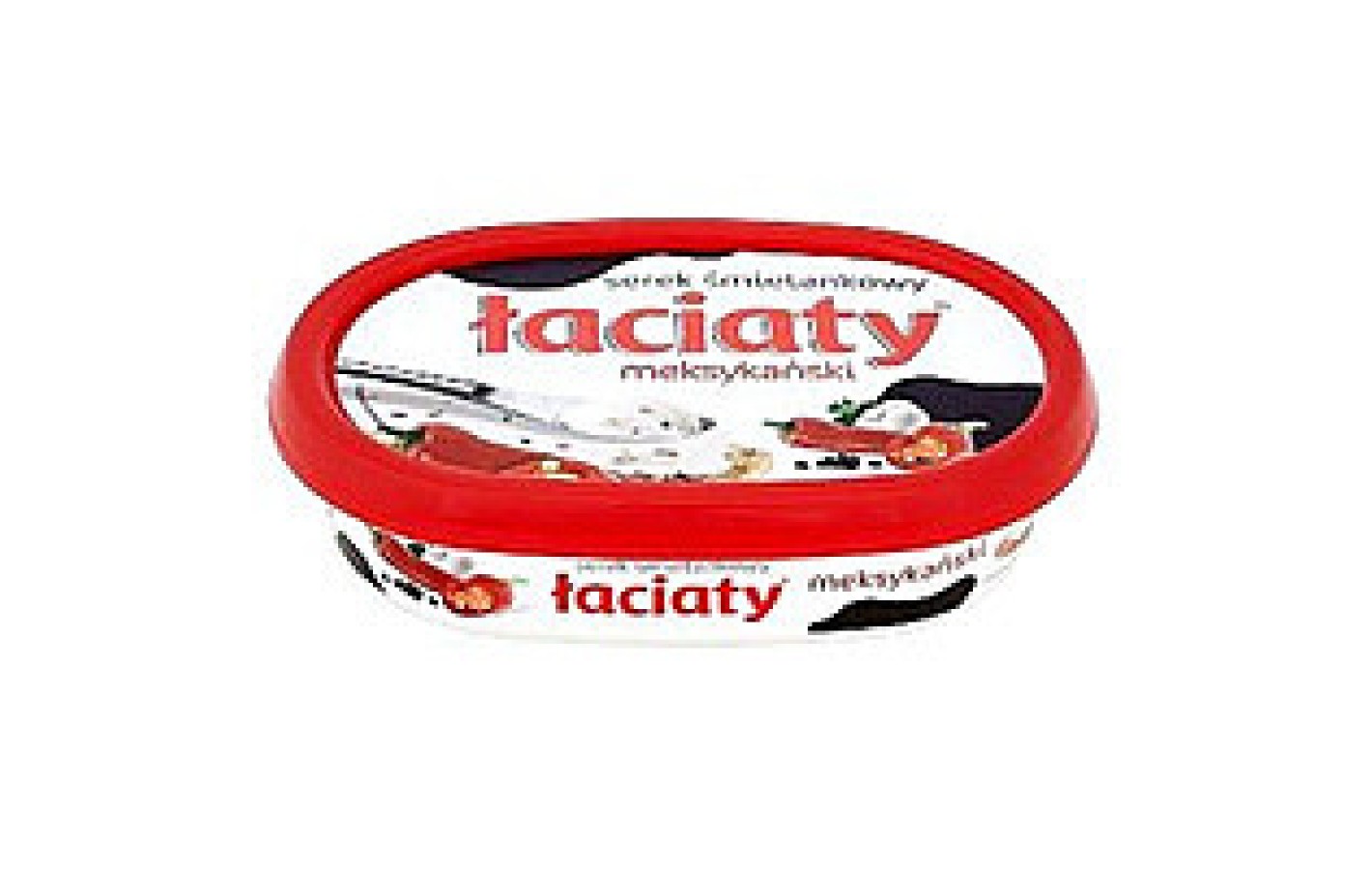 Сир-крем (сирна намазка) Laciaty мексиканська Польща 135г