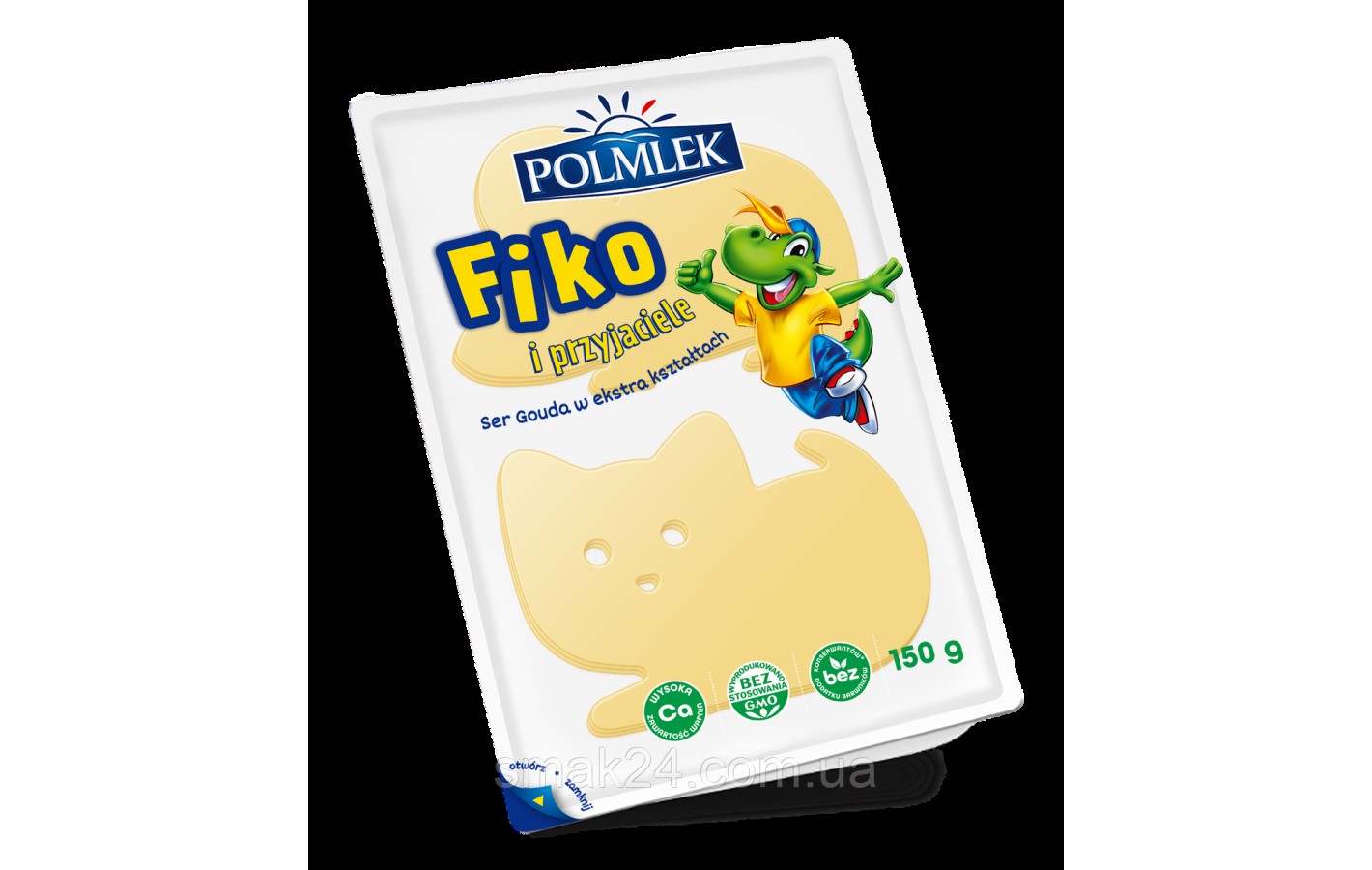 Сир дитячий БЕЗ КОНСЕРВАНІВ Fiko i przyjaciele (Фіко та друзі) Gouda Польща 150г