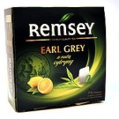 Чай черный Седой Граф с бергамотом и лимоном Remsey Earl Grey (75х1,75г) 131,25г Польша