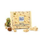 Шоколад Ritter Sport WHITE WHOLE HAZELNUTS (с цельным лесным орехом) Германия 100г