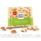 Шоколад Ritter Sport Weisse Mandel (цельный миндаль) Германия 100г