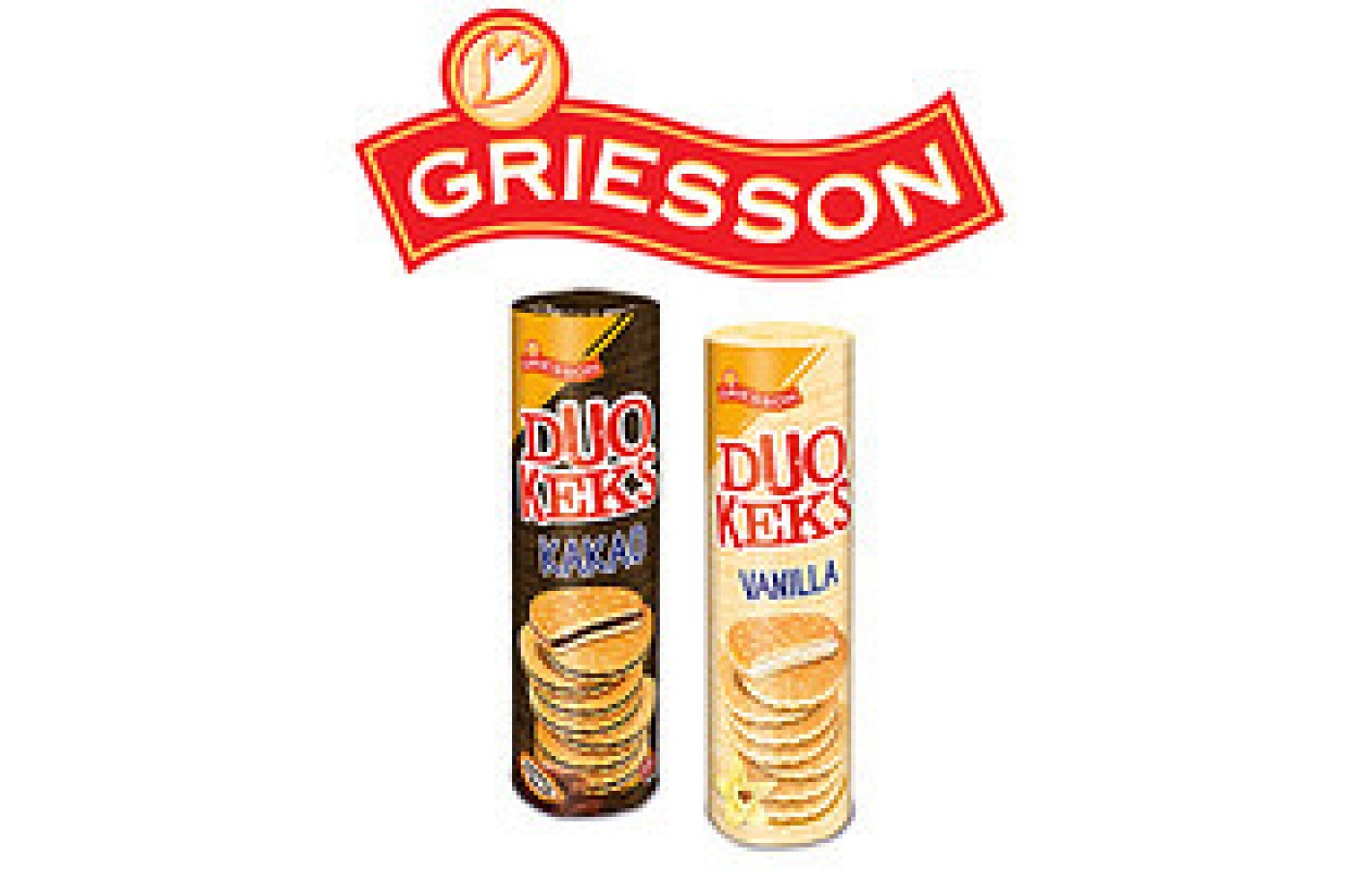 Печиво сендвіч Duo Keks Какао Griesson Німеччина 500 г