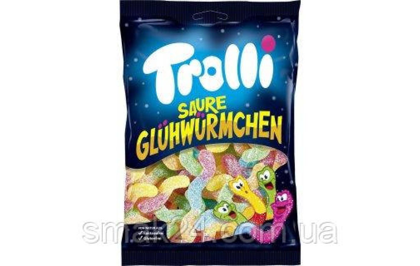 Желейные конфеты  БЕЗ ГЛЮТЕНА Trolli Червяки Германия 1000 кг