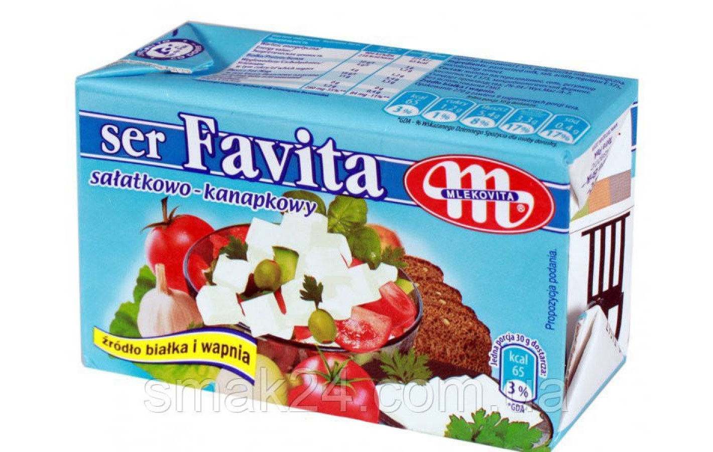 Сыр-крем Фета Favita Mlekovita 270г Польша