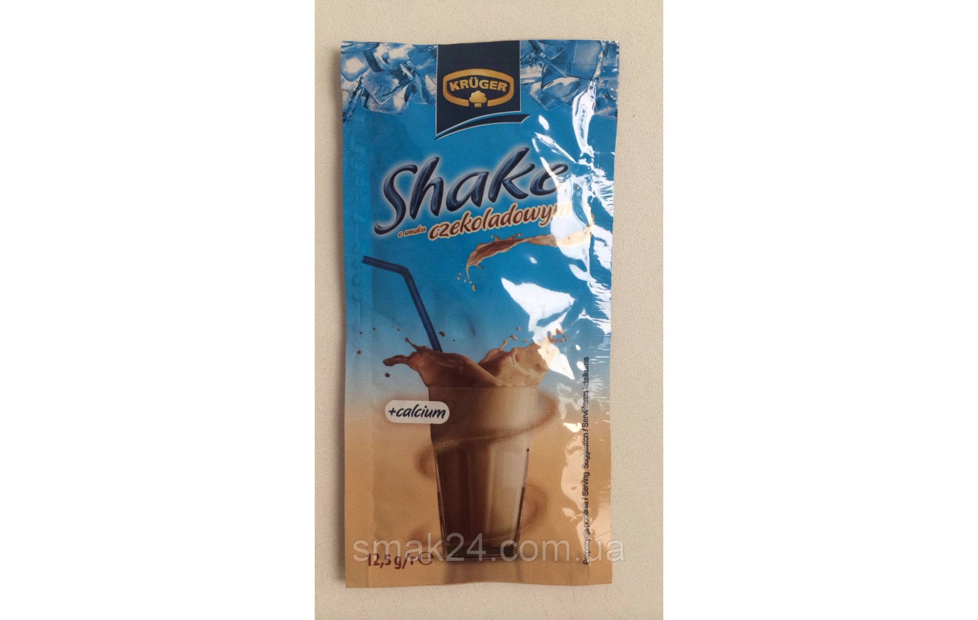 Коктейль-напиток Shake (Шейк) с шоколадным вкусом Kruger Польша 12,5г