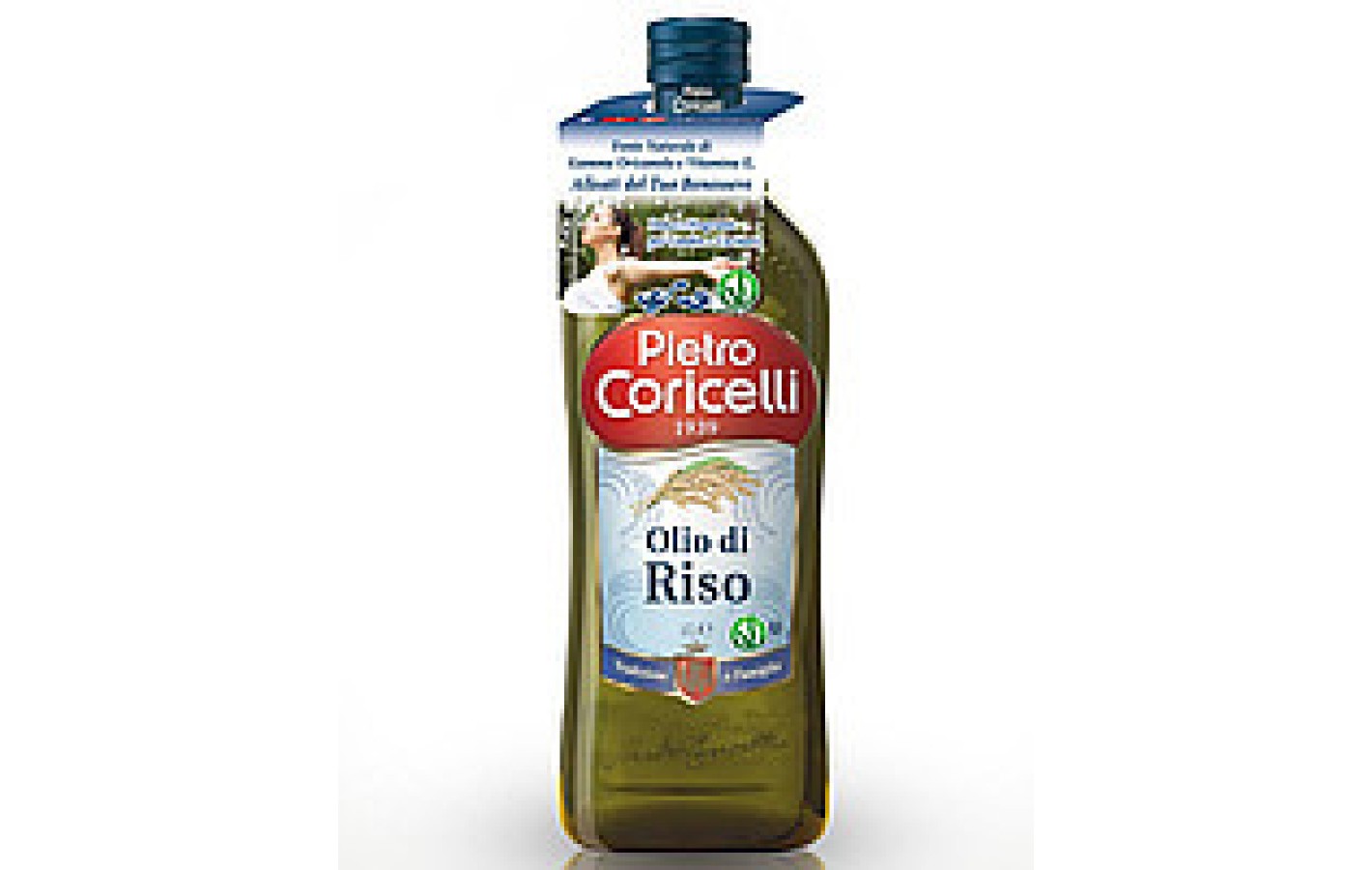 Масло рисовое Olio di Riso Pietro Coricelli холодного отжима Италия 1л