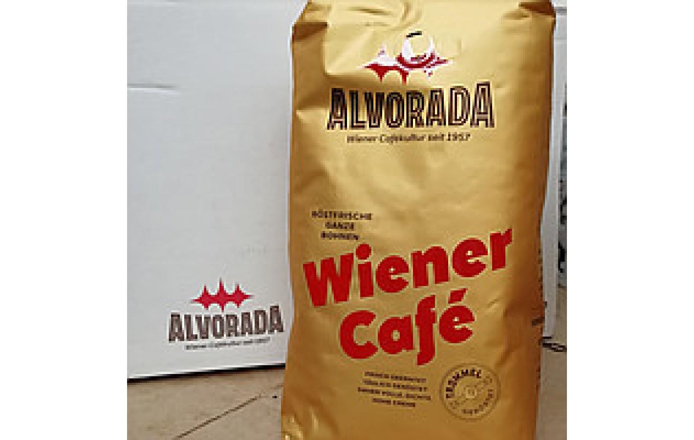 Кава в зернах Alvorada Wiener Kaffee 1кг.