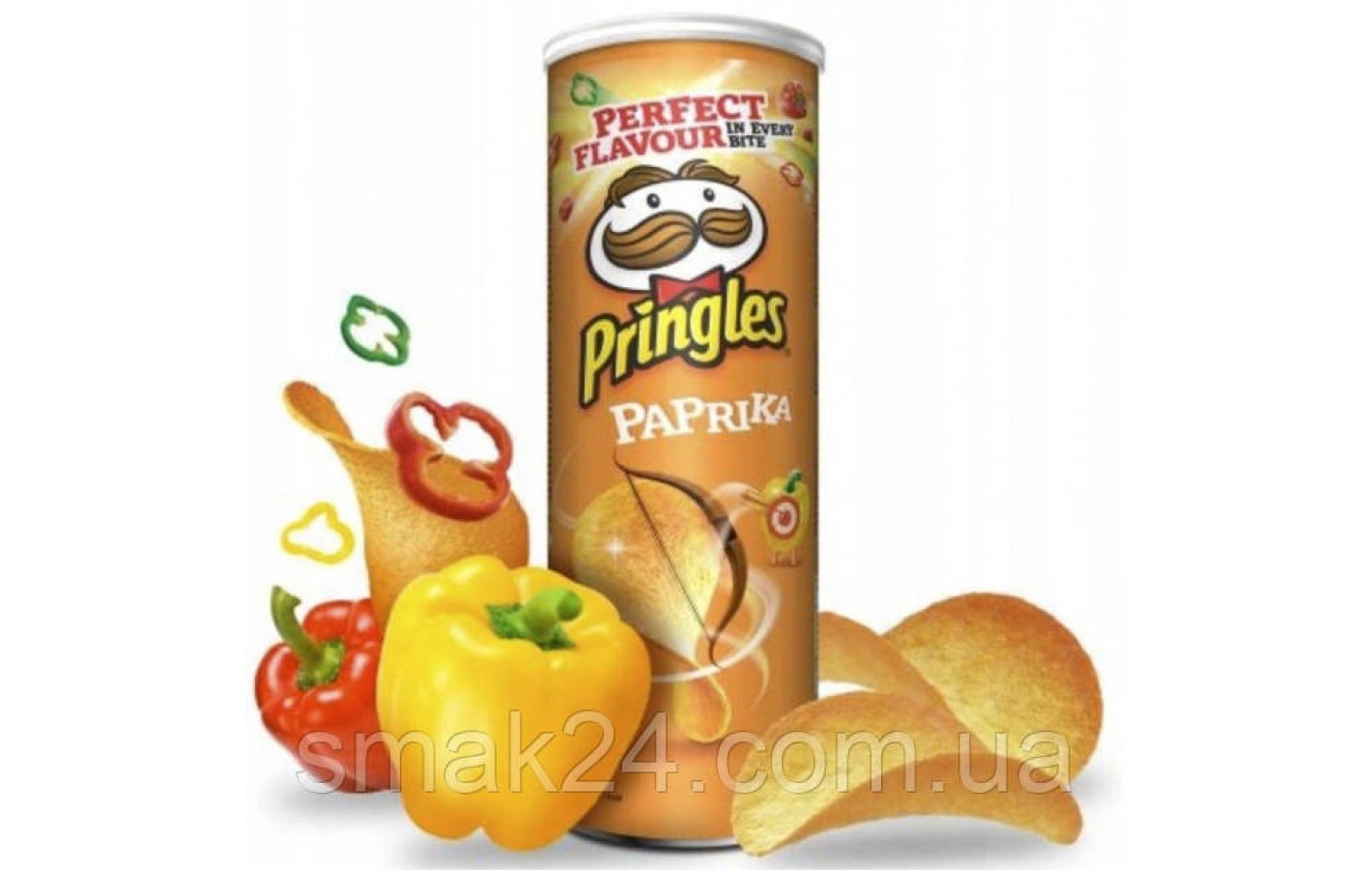 Чипси з паприкою Pringles Sour Paprika, 165 г