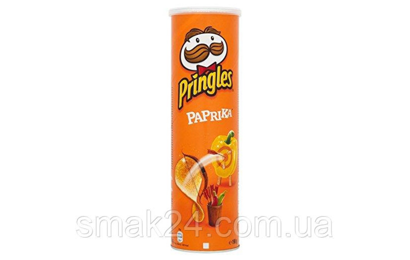 Чипси з паприкою Pringles Sour Paprika, 165 г