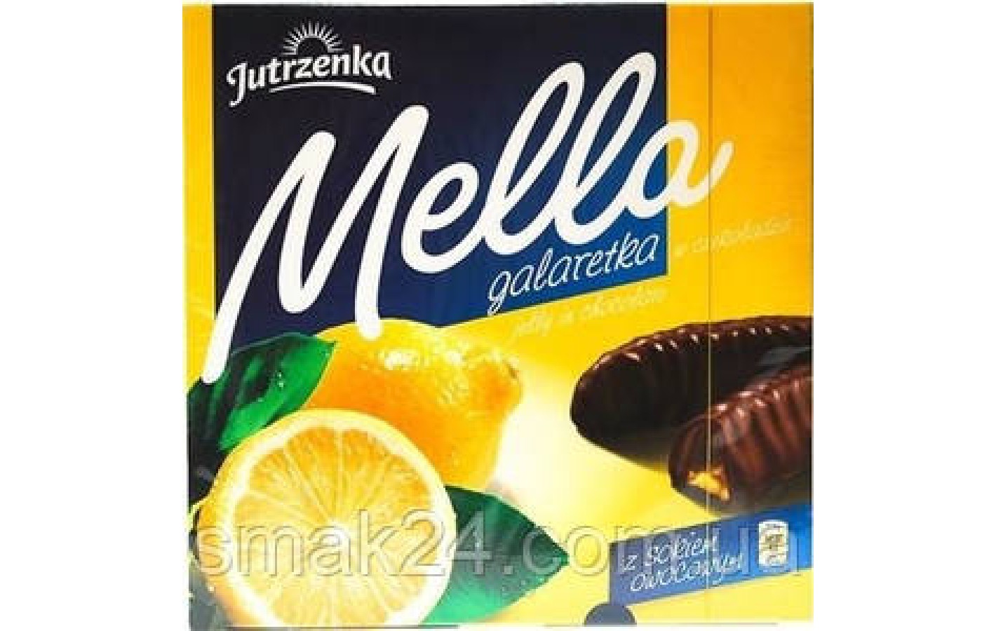 Конфеты шоколадные Galaretka Mella с лимонным соком Goplana Польша 190г