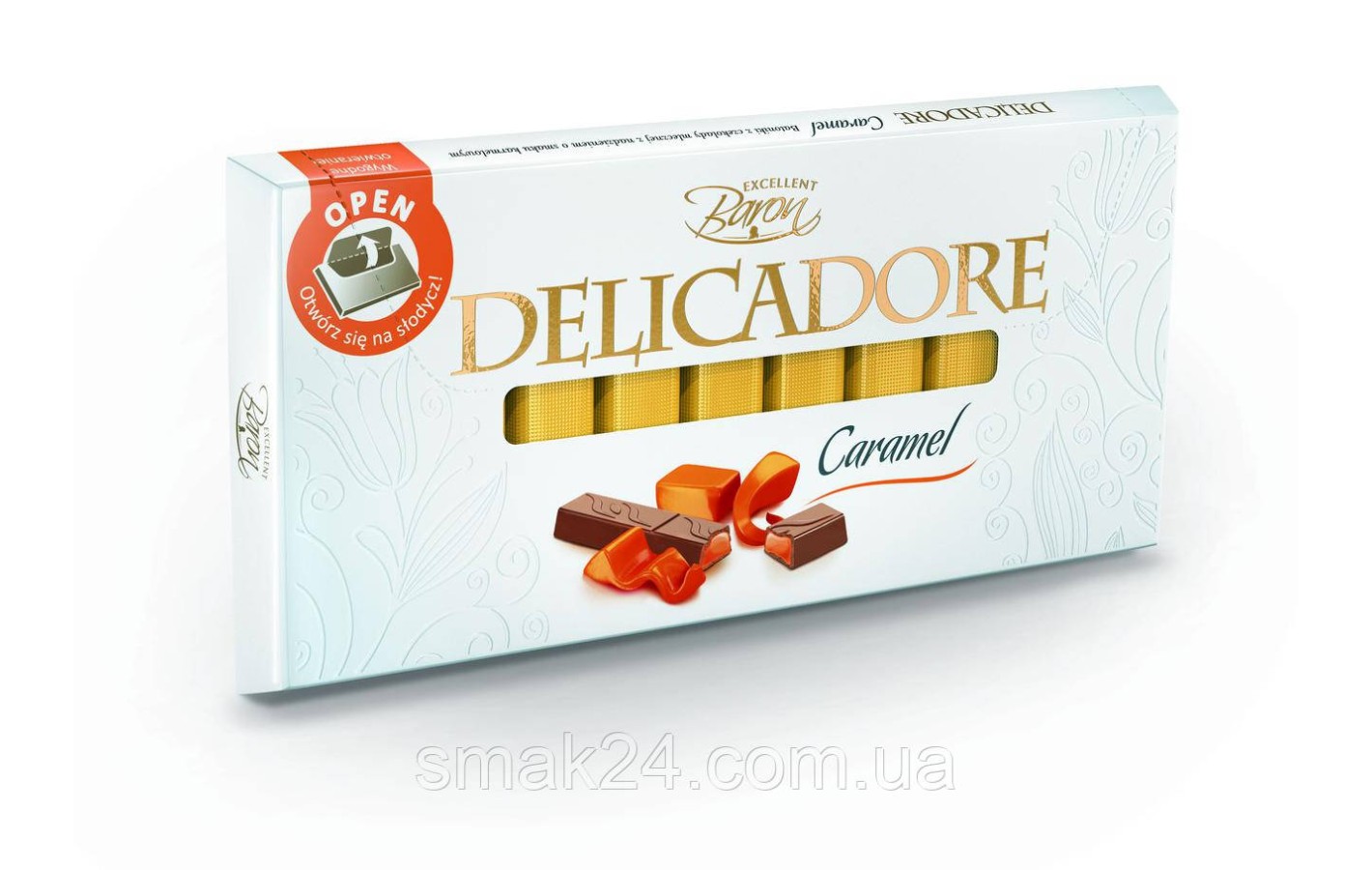 Шоколад Delicadore Caramel (карамель) Польща 200 г