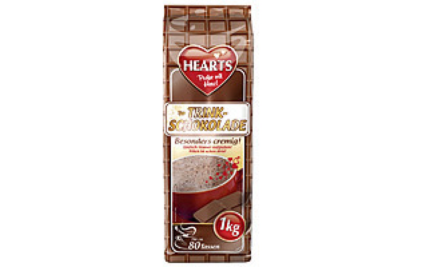 Гарячий шоколад Hearts Trink Schokolade 1 кг (Німеччина)