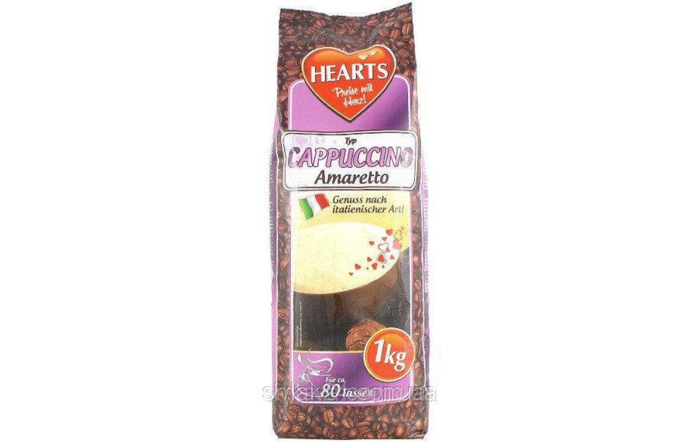 Капучино Amaretto (Амаретто) HEARTS Німеччина 1кг
