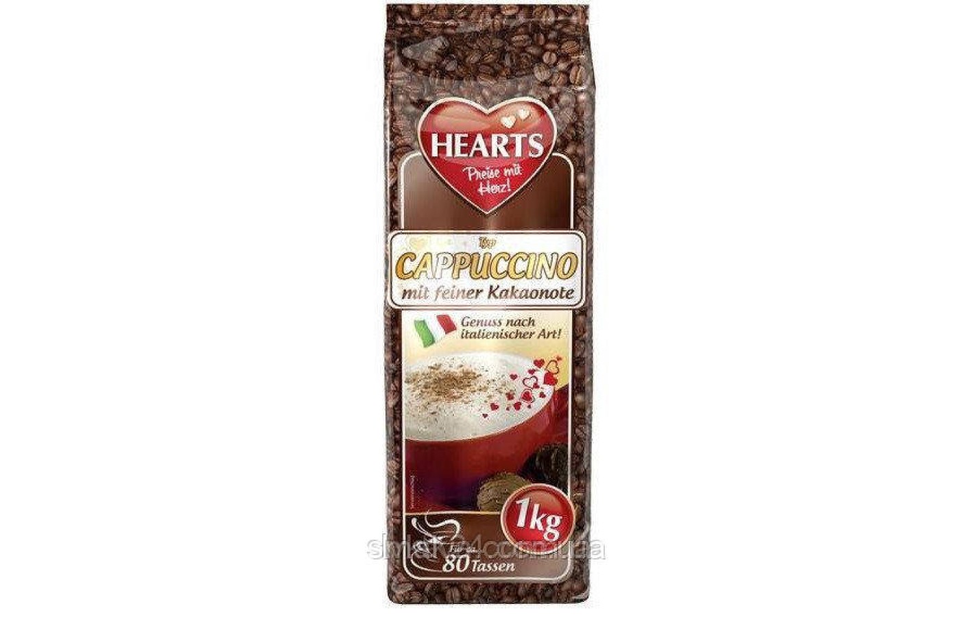 Капучино Kakaonote HEARTS (Шоколадний смак) Німеччина 1кг