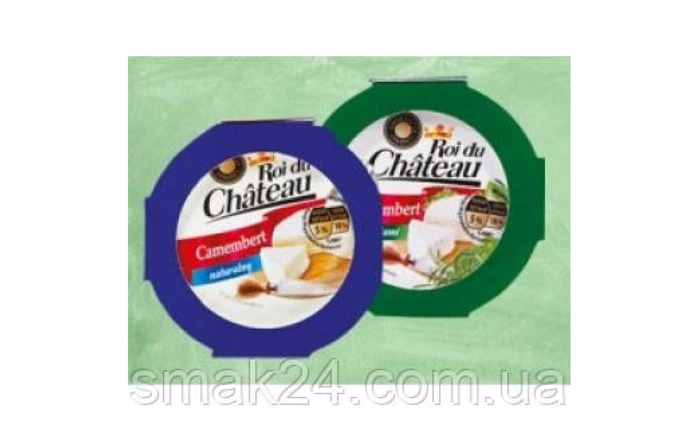 Сир камамбер із білою цвіллю натуральний Roi du Chateau Camembert 120 г.