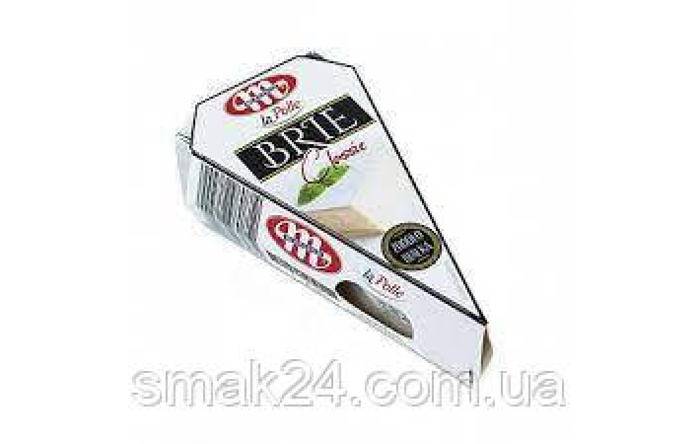 Сир брі з білою цвіллю La Polle Brie Classic Mlekovita 125 р.