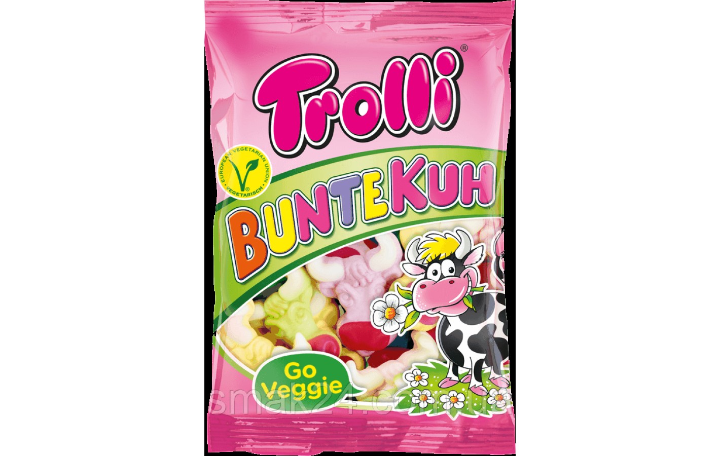 Желейні цукерки Trolli Buntekuh корівки Німеччина 200г