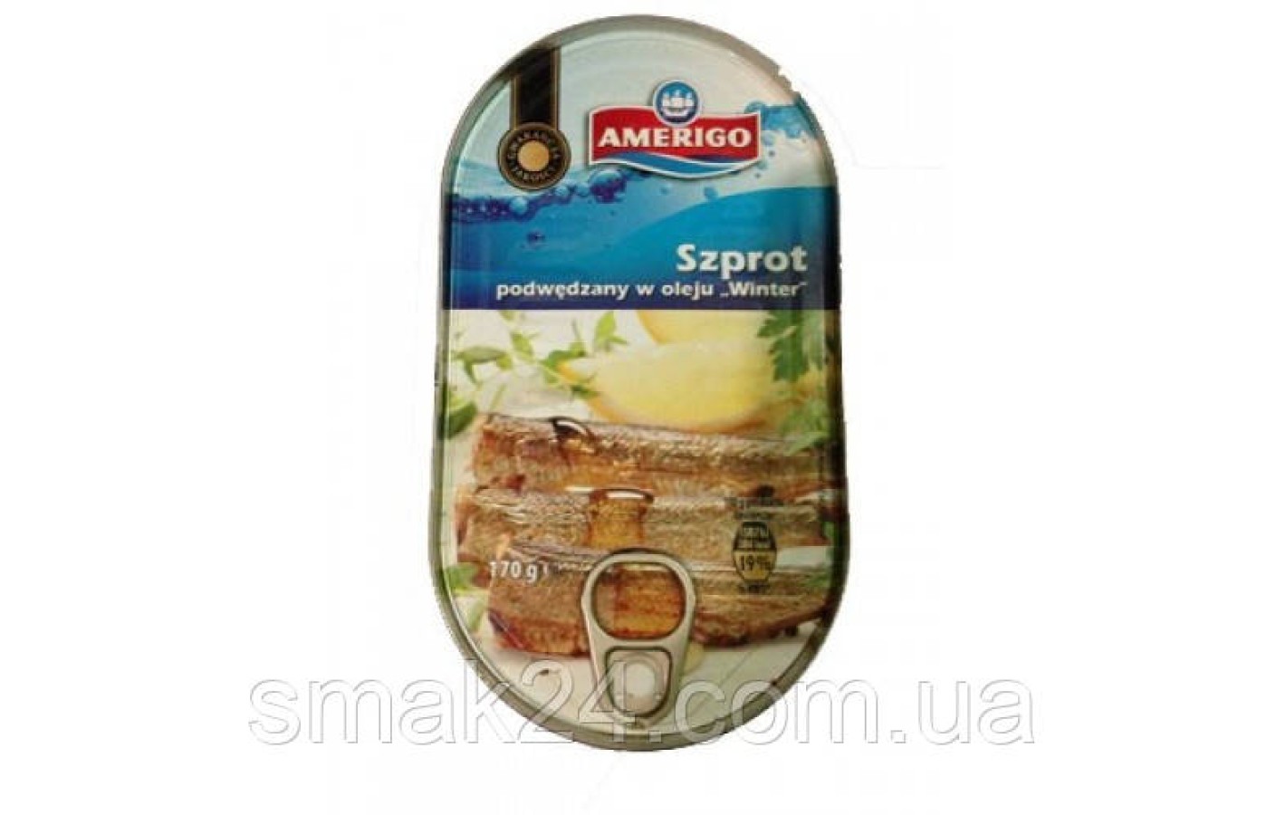Шпроты в масле Szprot Amerigo Польша 170г