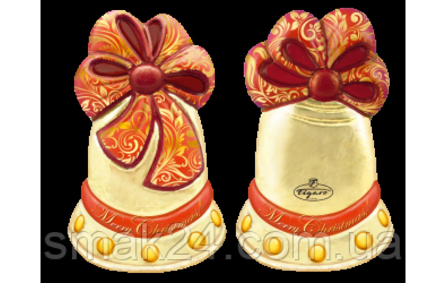 Колокольчик шоколадный (игрушка на елку) Figaro Чехия 40 г