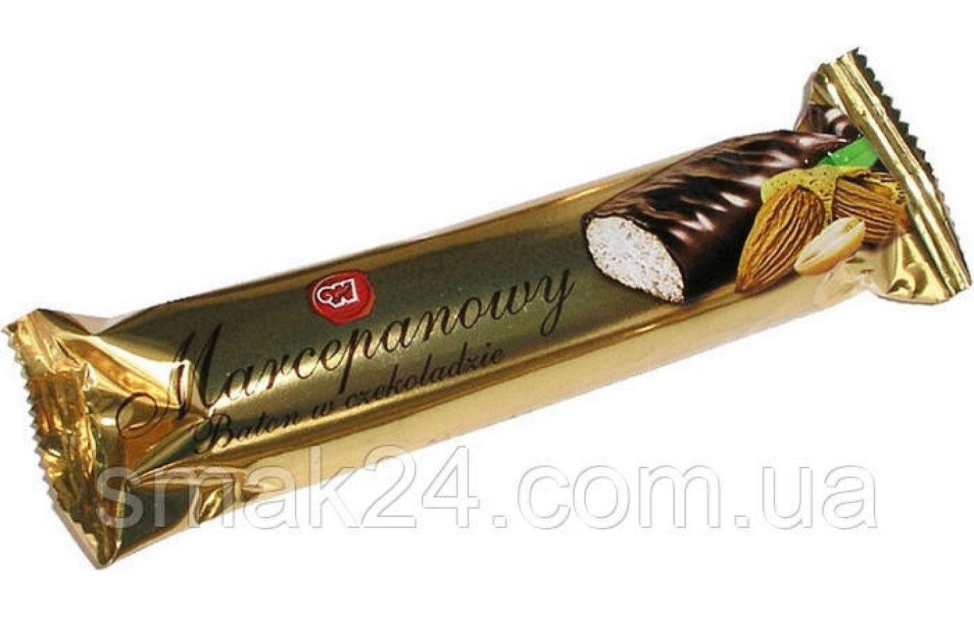 Марципан з шматочками мигдалю в шоколаді Marzipan Польща 90 г