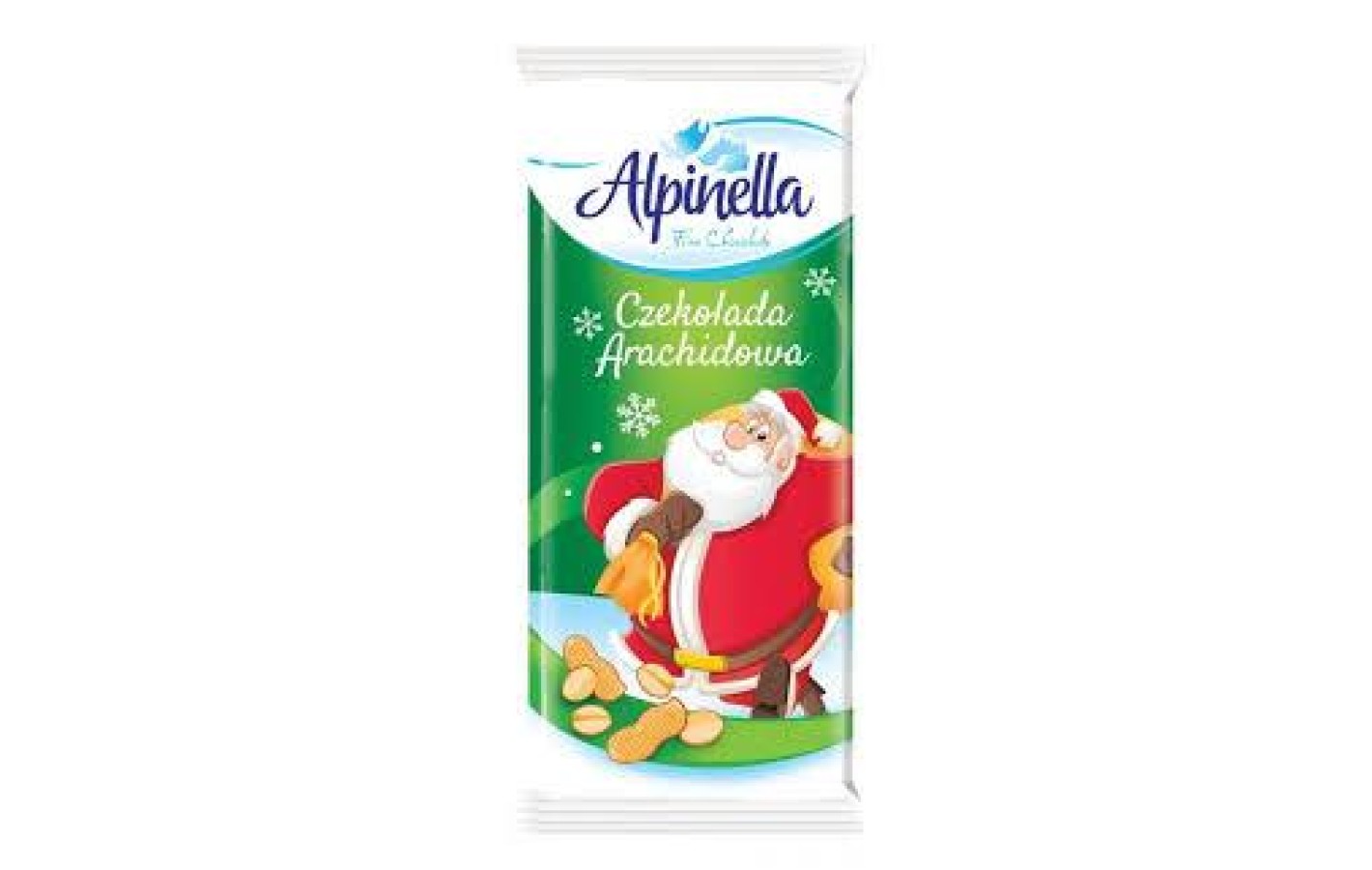 Шоколад молочный Alpinella с арахисом ( Альпинелла) Польша