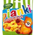 Желейные конфеты Pianki owocowe (фруктовое ассорти) Fiesta Польша 80г