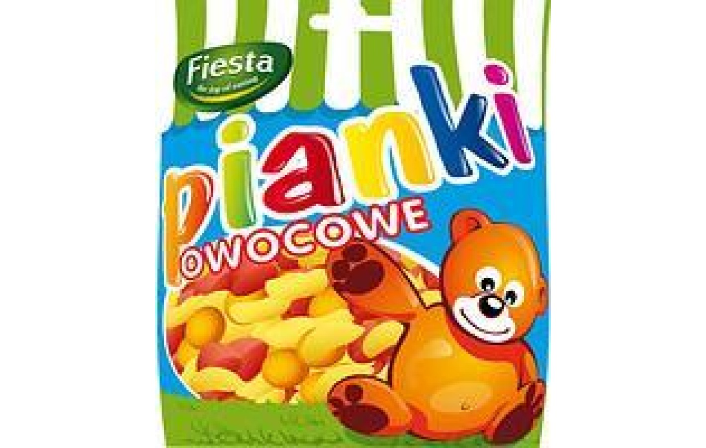 Желейные конфеты Pianki owocowe (фруктовое ассорти) Fiesta Польша 80г