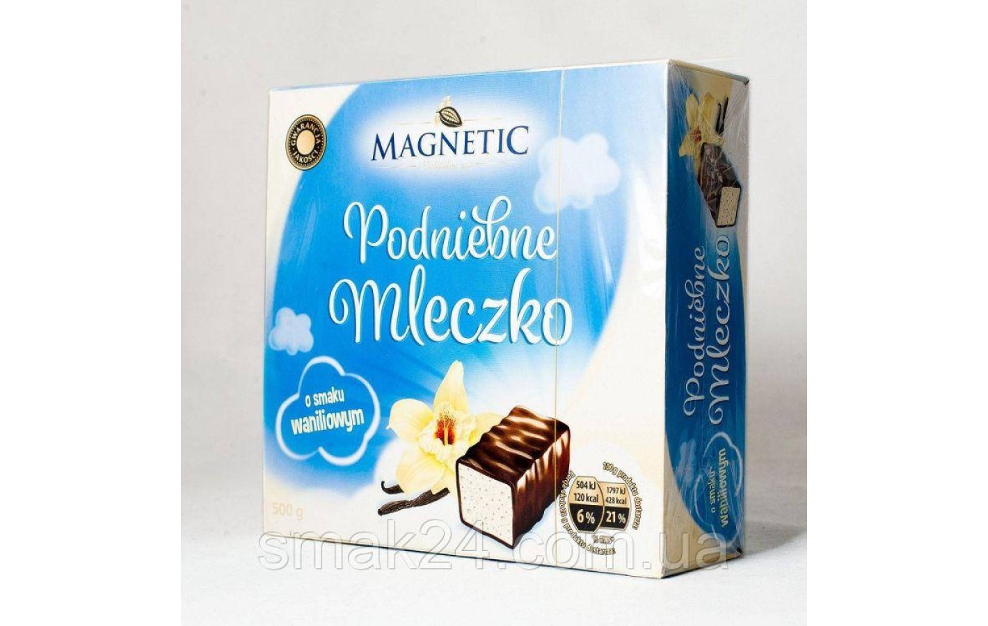 Конфеты птичье молоко с ванильным вкусом Magnetic Podniebne Mleczko 380г