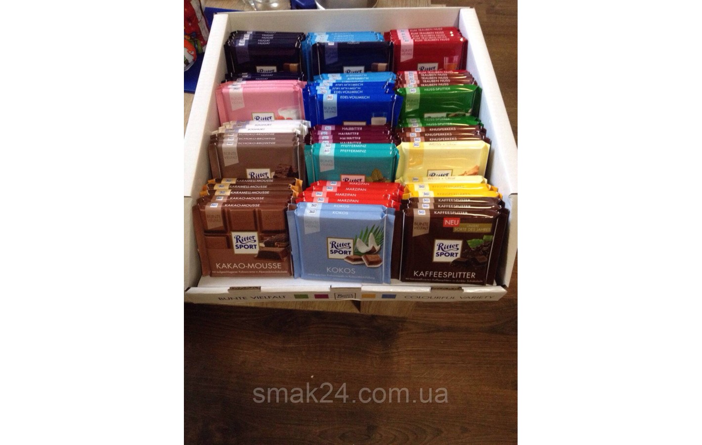 Шоколад Ritter Sport Kaffee Knusper Германия 100г