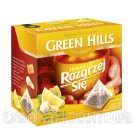 Чай черный Green Hills с лимоном, имбирем и медом 20 пирамидок  Польша