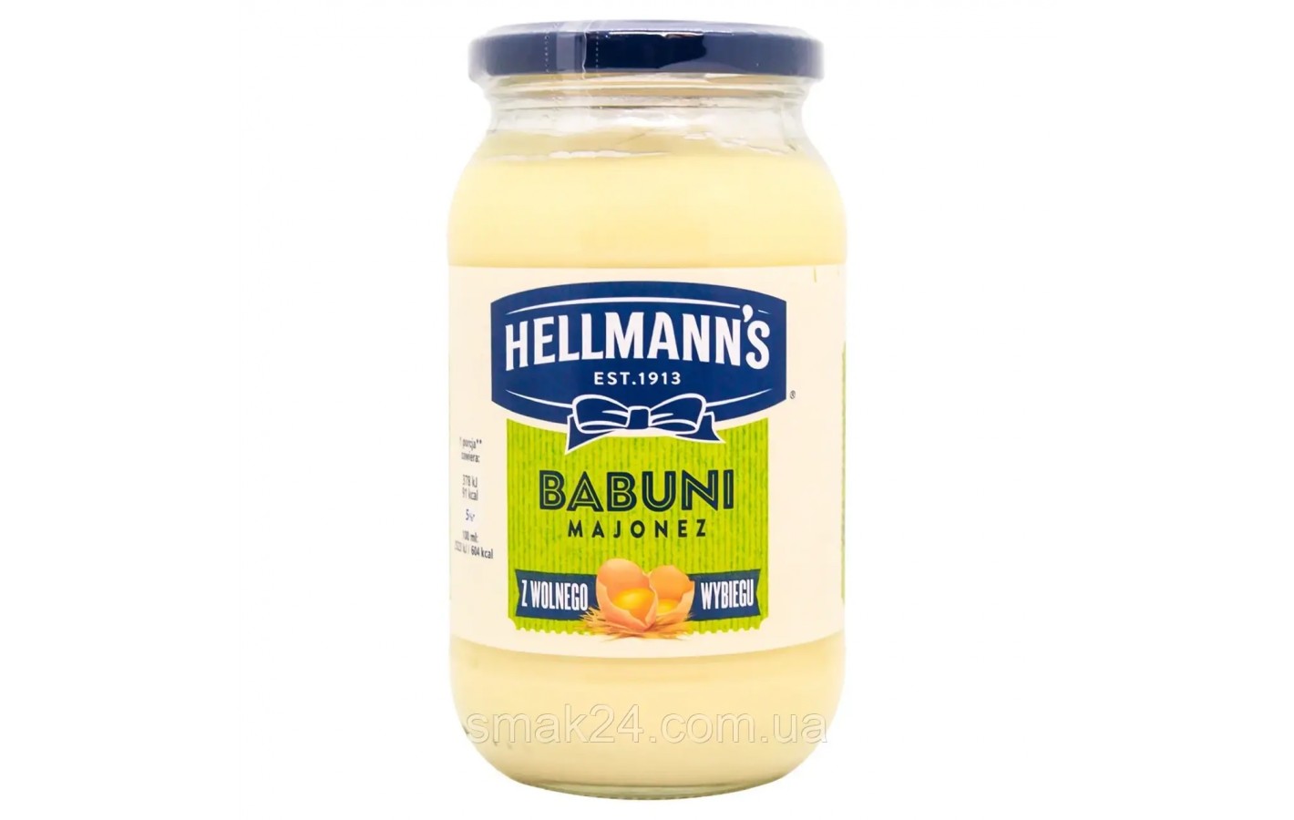 Майонез HELLMANNS BABUNI 405г Нидерланды