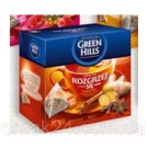 Чай черный Green Hills имбирь, корица, анис и гвоздика 20 пирамидок  Польша