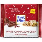 Шоколад Ritter Sport Weisse zimt crisp ( с корицей и хрустящими хлопьями) Германия 100г
