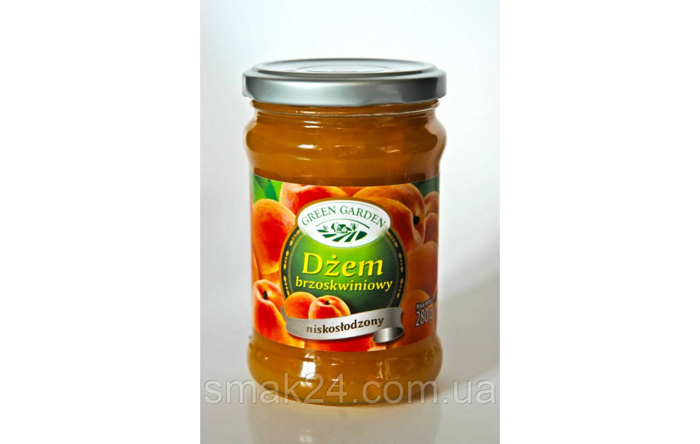 Джем Черная смородина с низким содержанием сахара Green Garden Польша 280г