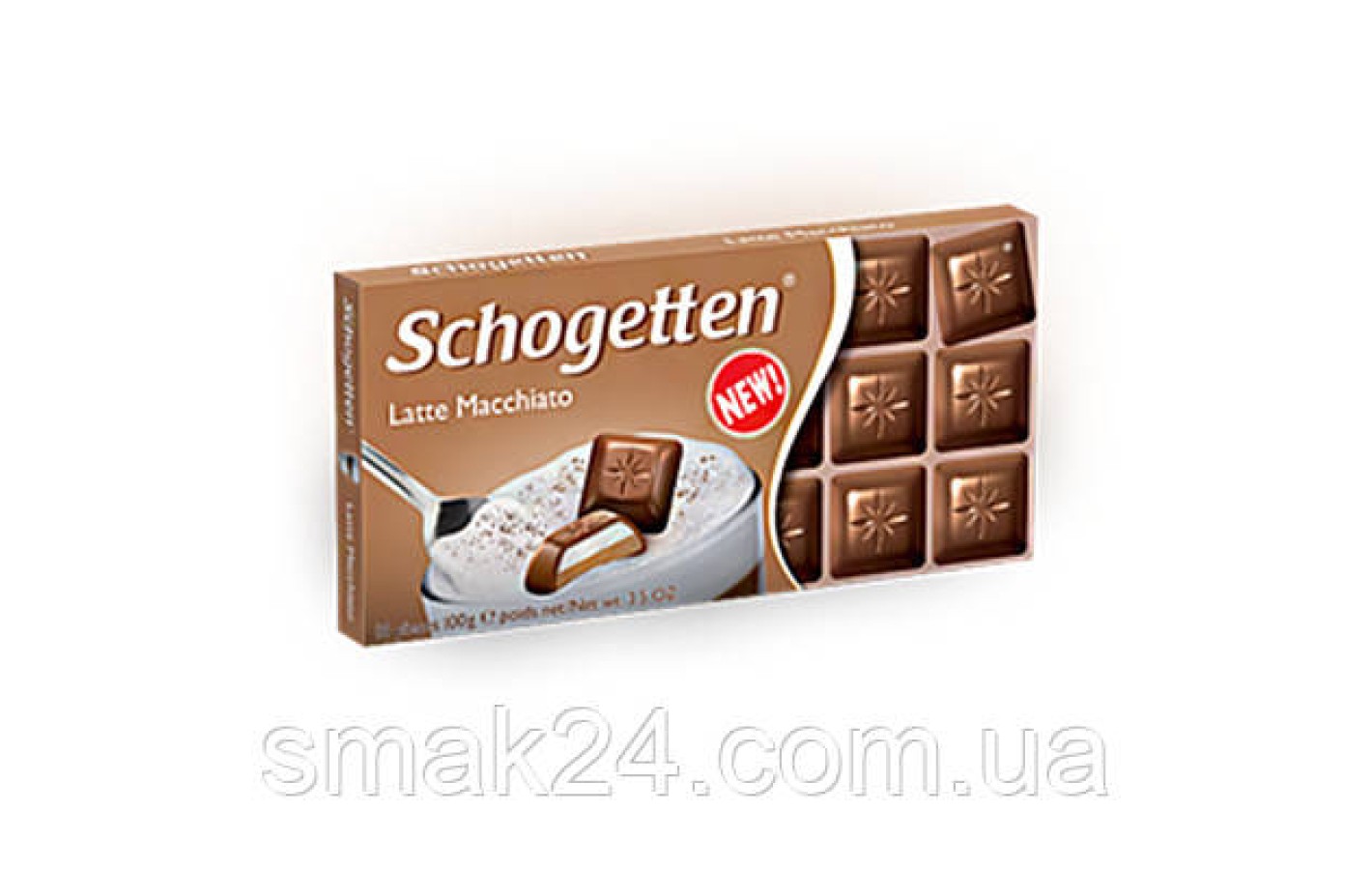 Шоколад Schogetten Latte Macchiato (латте макіято) Німеччина 100г