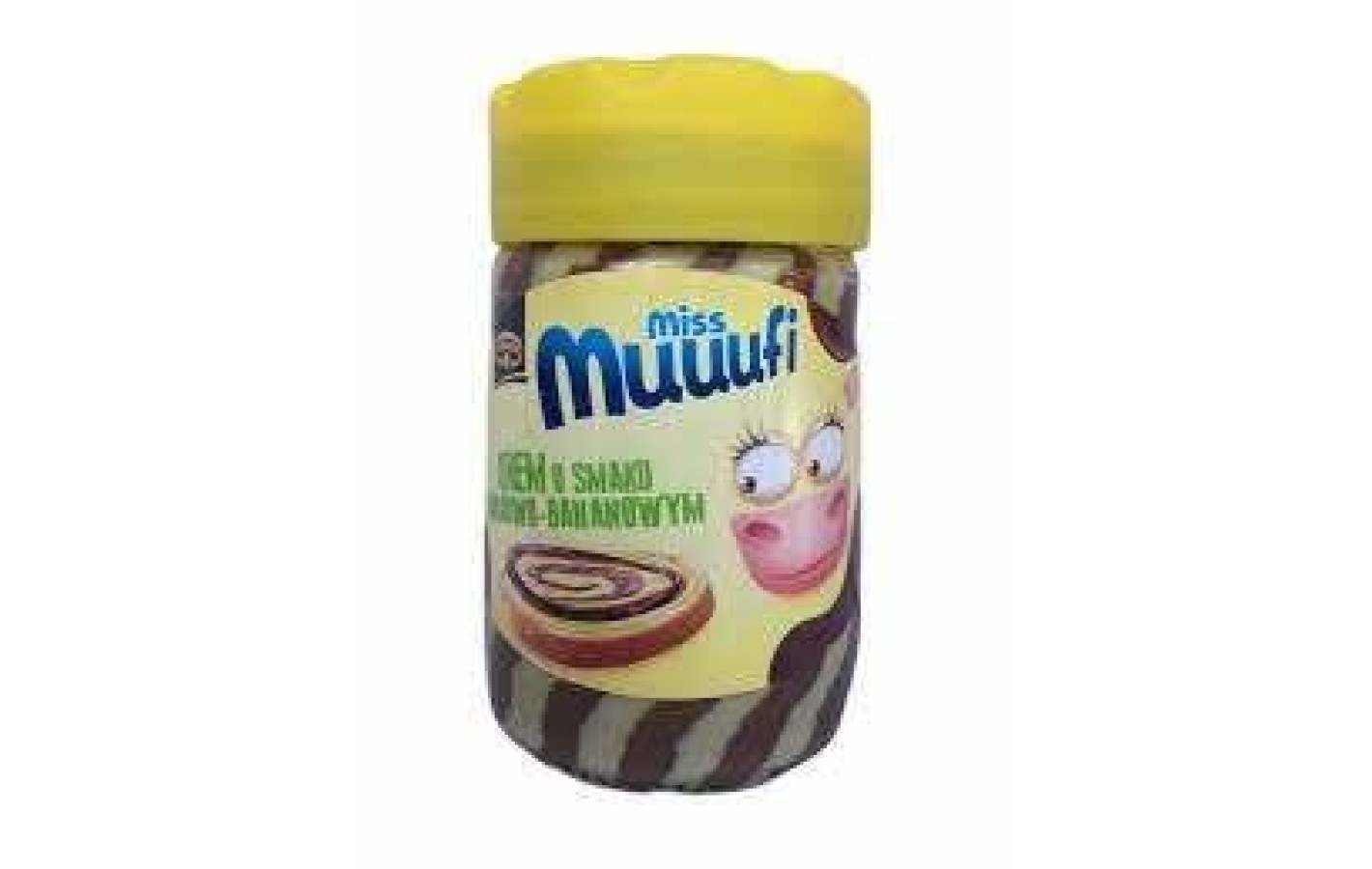 Молочно-банановий шоколадна паста Miss Muuufi Німеччина 400г