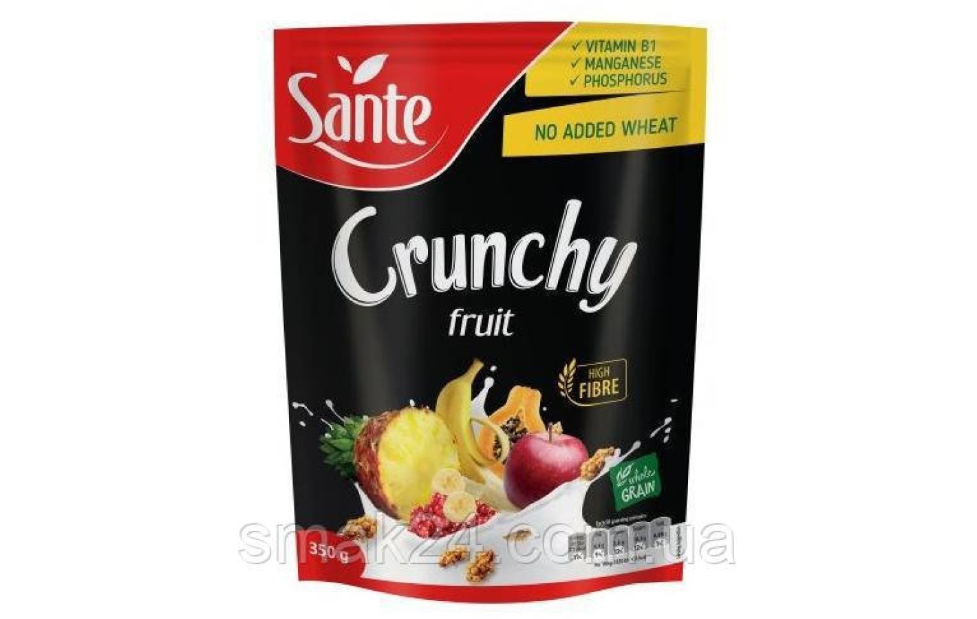 Кранчі (мюслі) Crunchy Fruit ( тропічні фрукти) Польща 350г