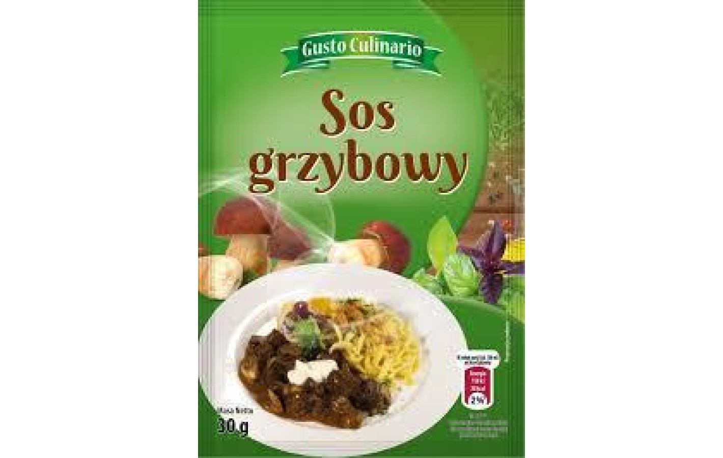 Соус грибний Gusto Culinario Польща 30г