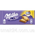 Шоколад Milka Tuc Cracker(с печеньем крекер) Швейцария 100г