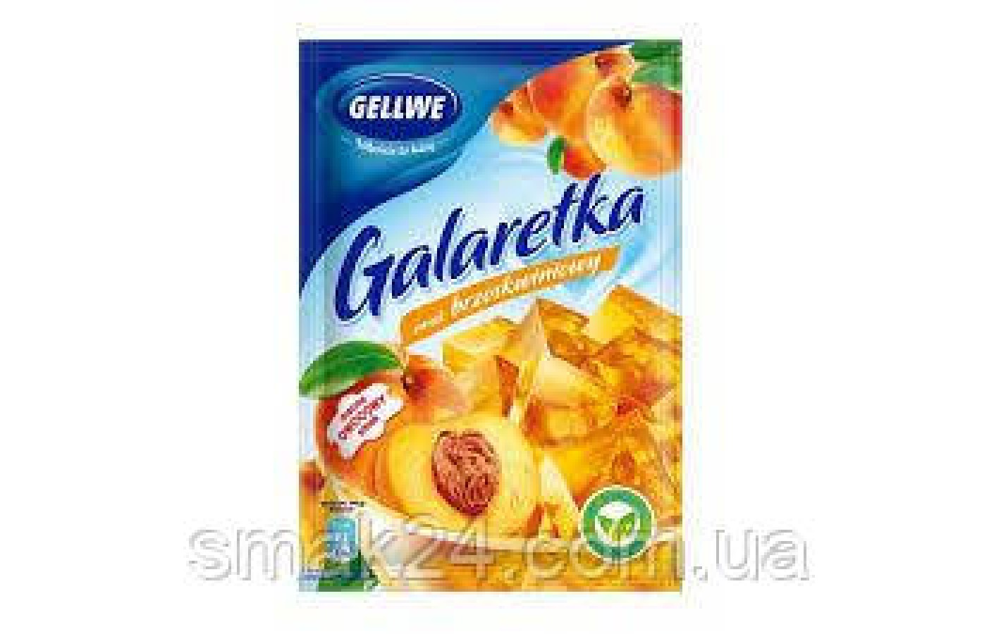 Желе (Galaretka) зі смаком персика Gellwe Польща 72г