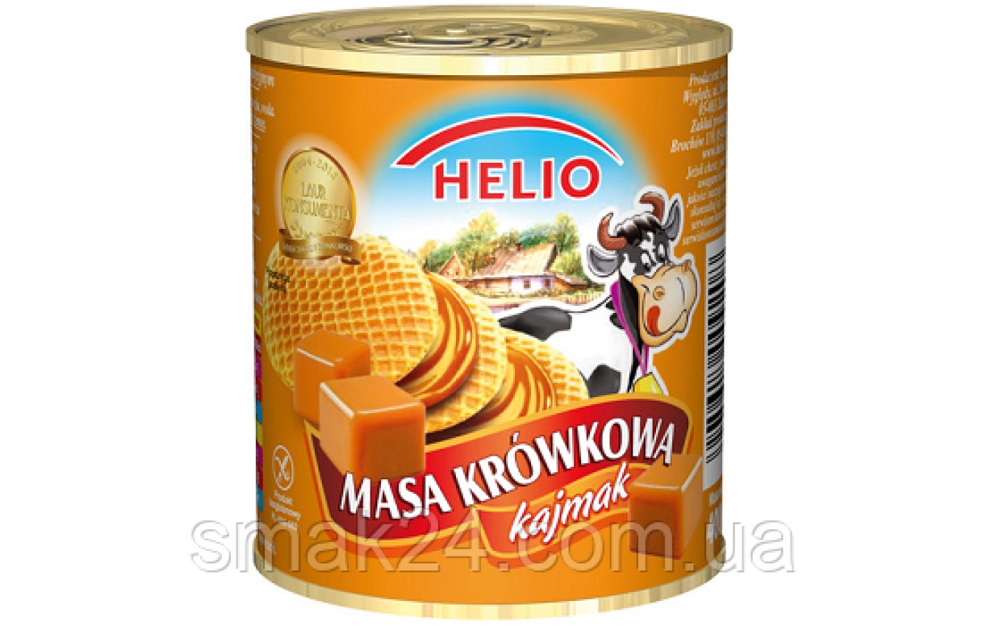 Згущене молоко з карамеллю без глютену Masa krowkowa Helio 400 г Польща