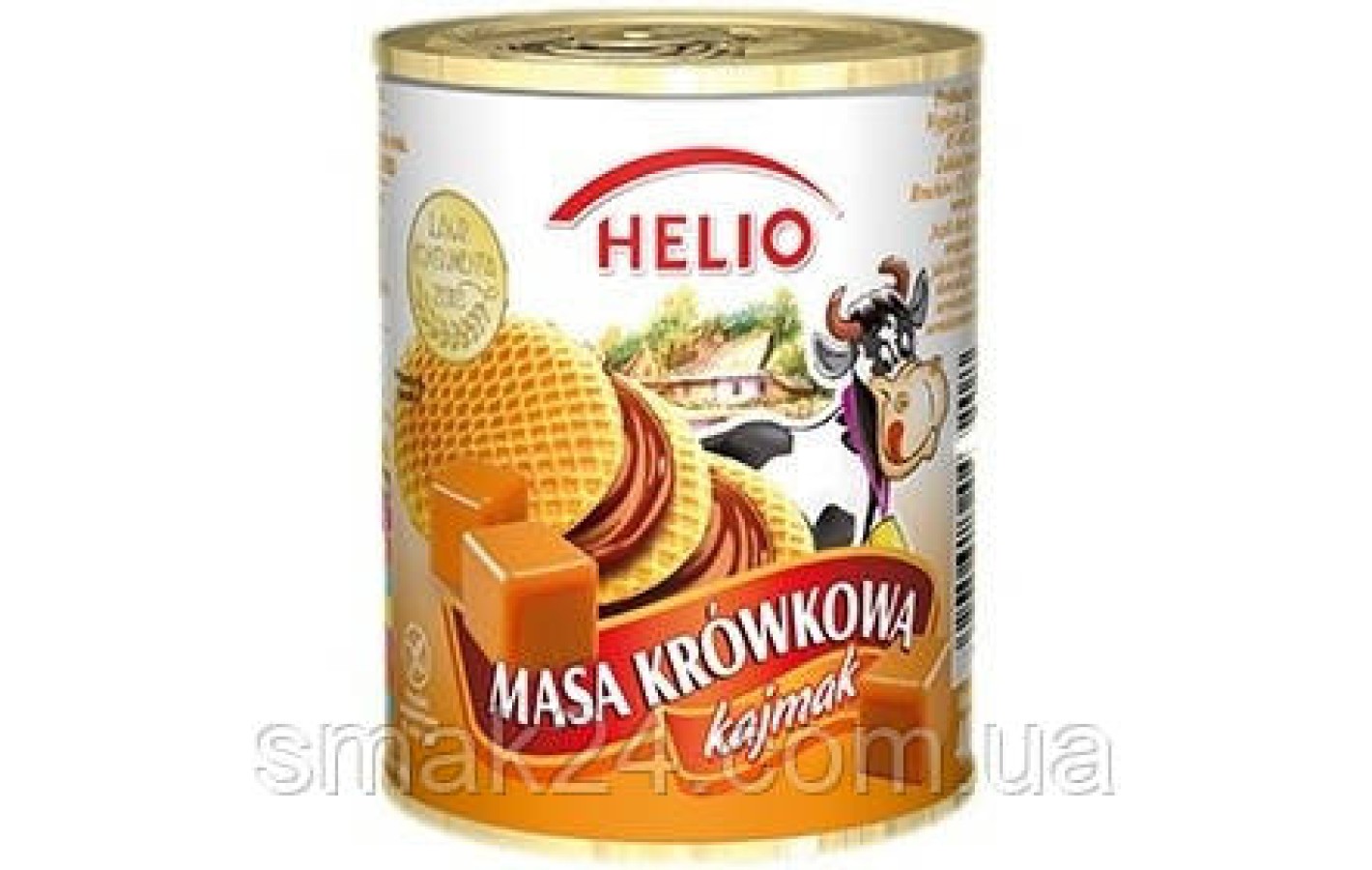 Згущене молоко з карамеллю без глютену Masa krowkowa Helio 400 г Польща