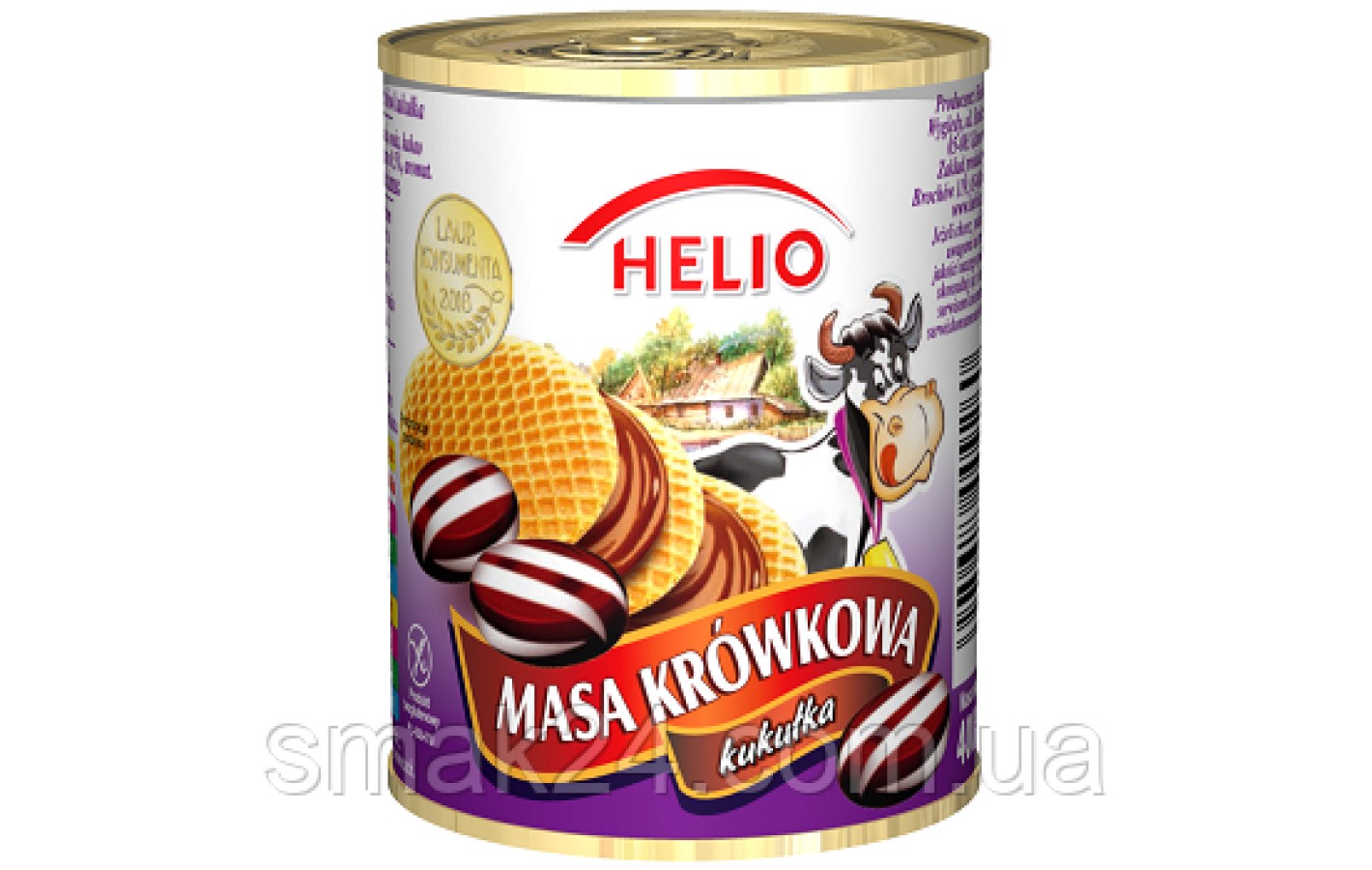 Згущене молоко зі смаком цукерокук Helio Masa krowkowa 400 г Польща