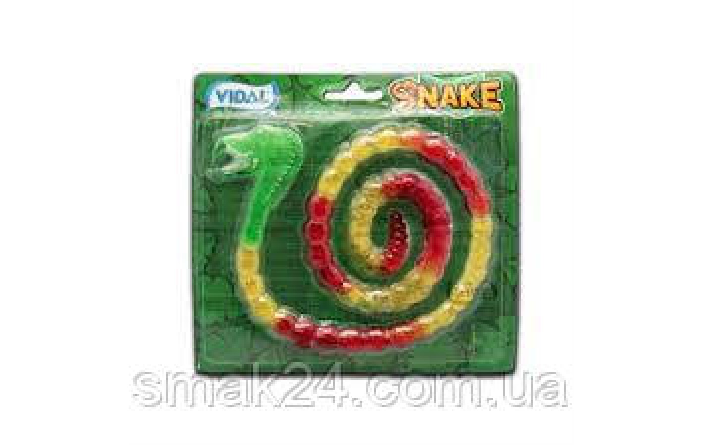 Желейні цукерки без глютену Snake Jelly (Змія 1м) Vidal Іспанія 66 г