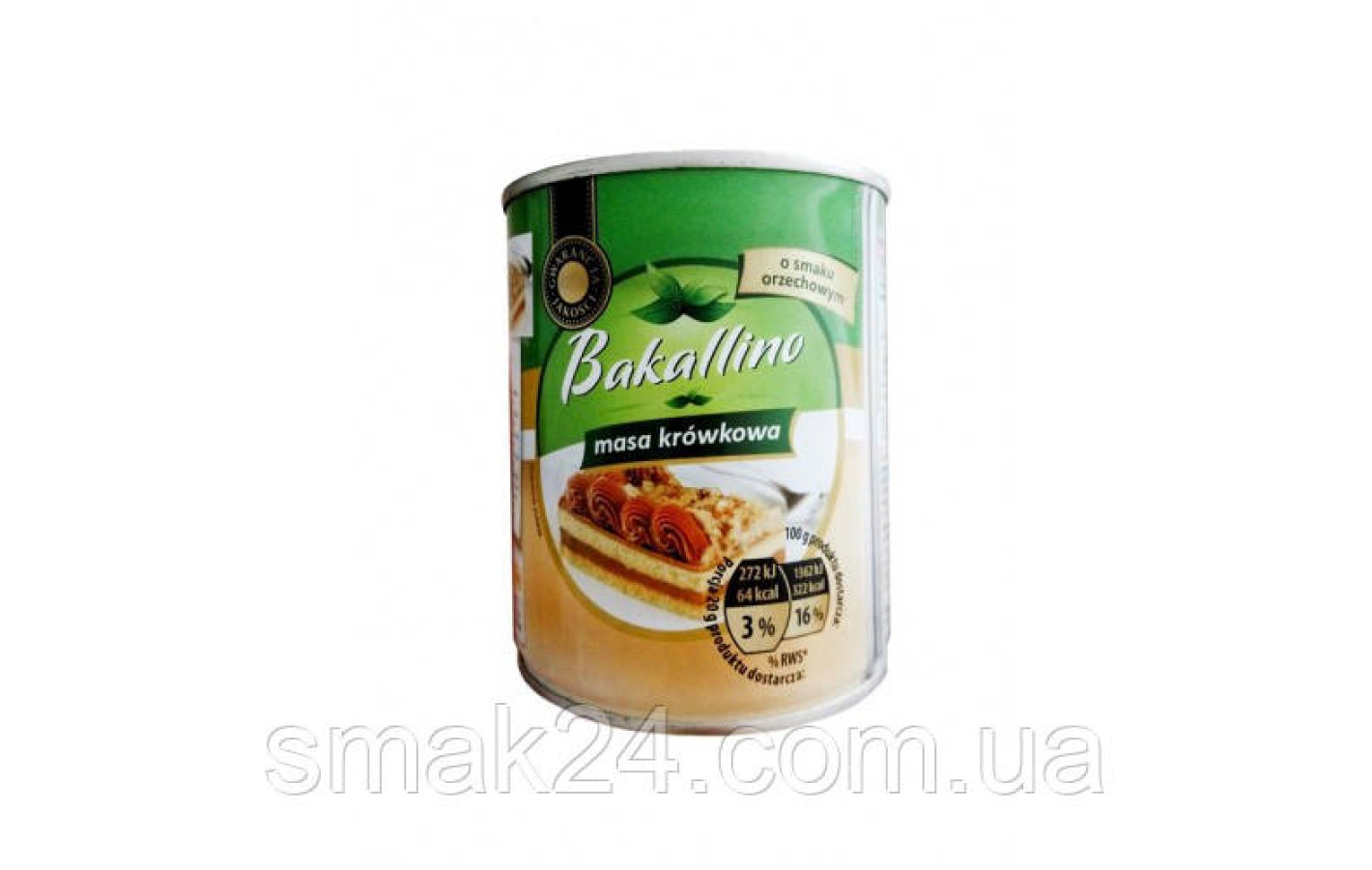 Згущене молоко з горіховим смаком Bakalland Masa krowkowa 460 г Польща