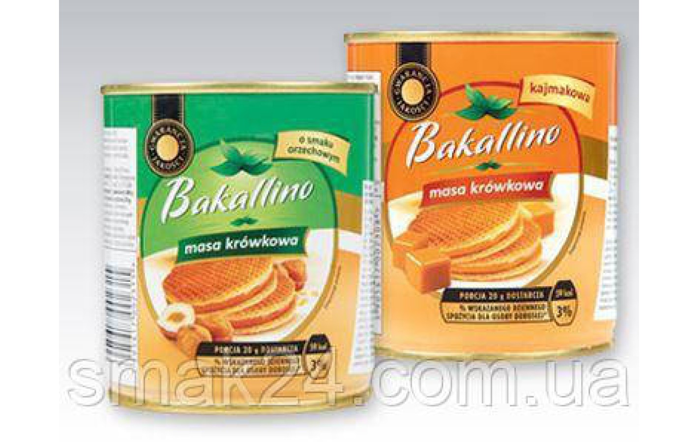 Згущене молоко з горіховим смаком Bakalland Masa krowkowa 460 г Польща